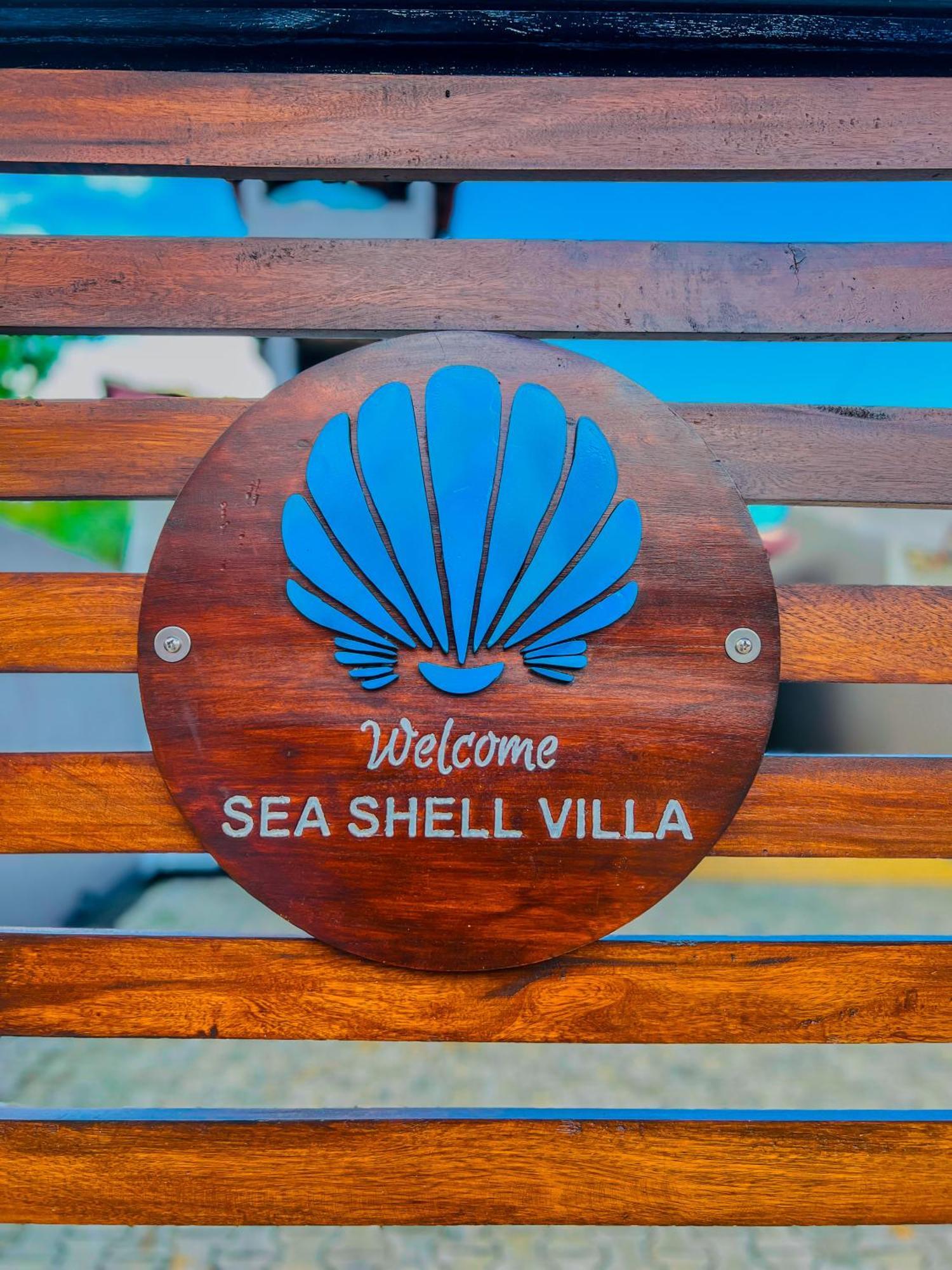Sea Shell Villa Hikkaduwa 2 Separate Cabanas Ocean Front Villa Dış mekan fotoğraf